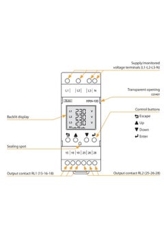 ELKO EP Multifunction Voltage Monitoring Relay  - Image 2