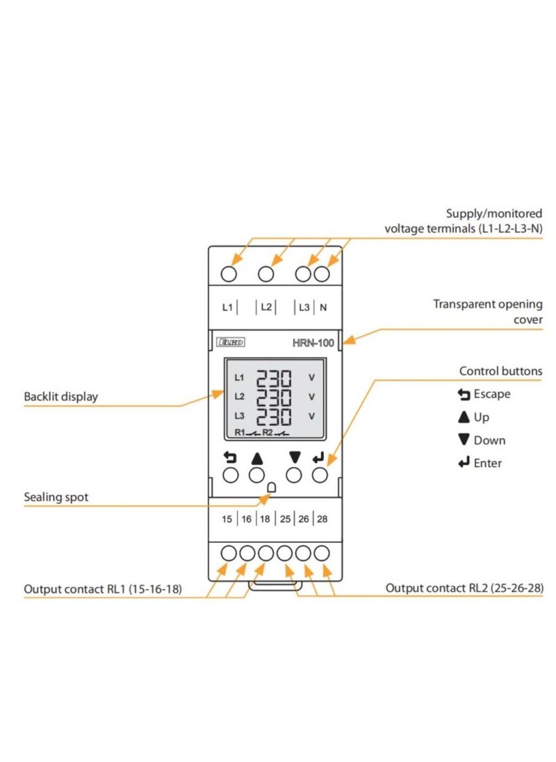 ELKO EP - Multifunction Voltage Monitoring Relay - Image 1