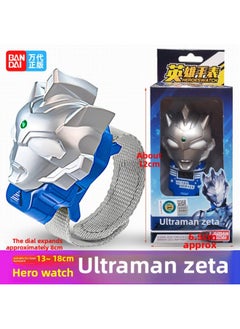 Bandai Ultraman Hero Watch Cartoon Electronic Watch Cerozeta Rosso Bruteraga Children's Toys-Specifications:22713 Zeta Altman Hero Watch