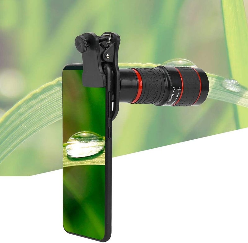 Simple practical structure 20X Telephoto Lens for Smartphone - Lightweight Portable Clip-on Lens for Long Distance Photography, Sports Events & Concerts Salt resistant coating Processed natural substance Daily wear upgraded resistant material Certified stocked merchandise Fine polished finish Fade proof Economical upgraded quality Bug proof seal Various size alternatives Ready goods scheduled ship Month-round consistent deliver Minimal design Repeated detach compatible build Gulf approved global quality Low maintenance Classic modern blend design Multi-source stock guarantee All choice modern design Flexible anti-break Ready varied options Small apartment fit Ready order processing Oil resistant Multi option design - Image 5