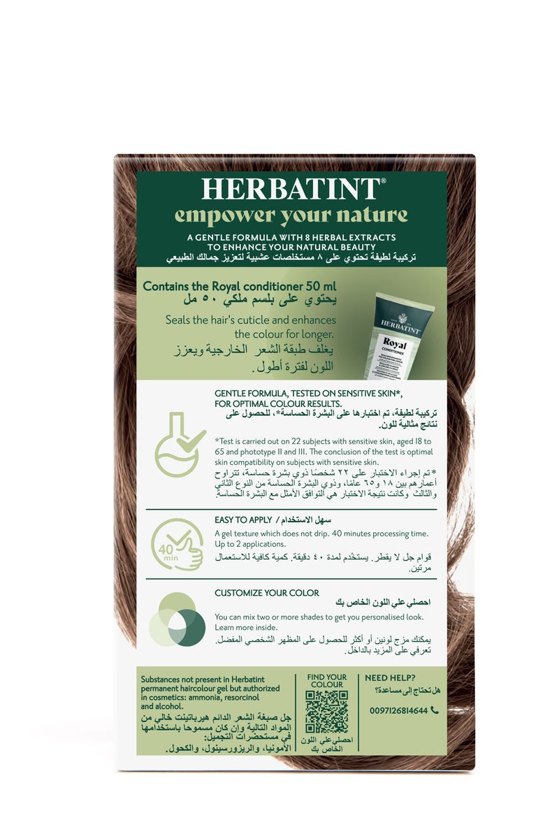 Herbatint Hair Color 6D Golden Blonde - Image 2