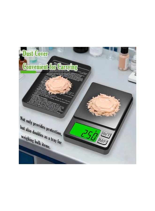 S-TOP Digital Pocket Scale 1000 g x 0.01 g, Mini Kitchen Scale for Jewelry, Gold, Coffee, Travel Food Weighing - Image 2