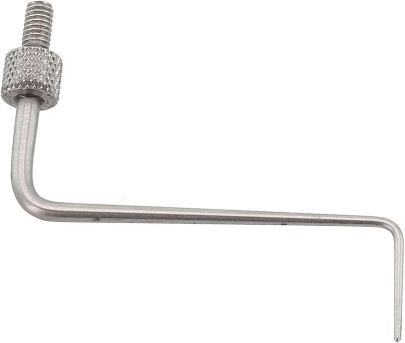 M2 5 Threaded Shank Stainless Steel Depth Gauge Dial Indicator Needle Point Tip B20C10 - Image 4