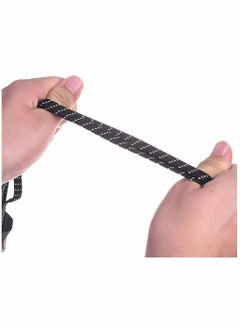 Y&D Rope, Bike Luggage Fixed Strap 3 in 1 Bungee Cord Nylon Durable Bicycle with Hook Portable Tension Belts, 5pcs (Black)  - Image 3