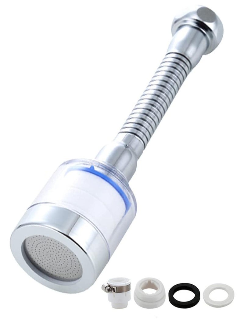TAYRAN Adjustable Water Tap Extender Faucet Water Filters with Active Mineral Efficient Filtration for Kitchen Bathroom Accessories  - Image 1