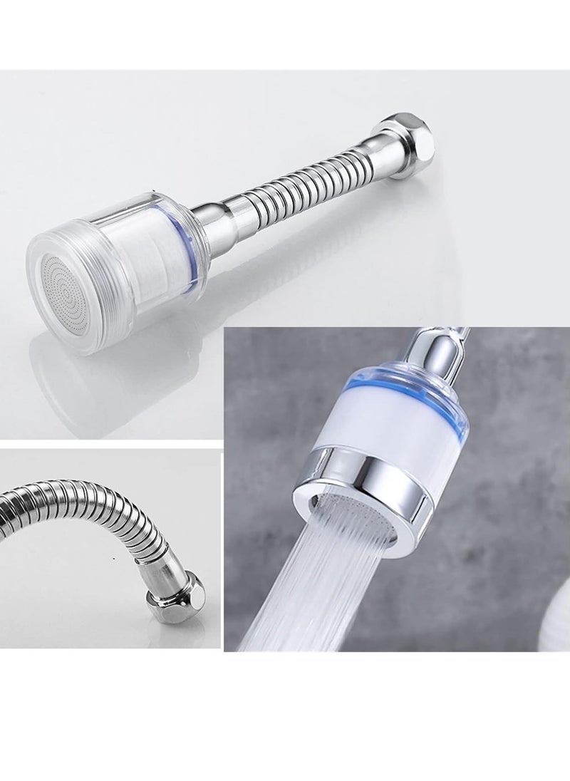 TAYRAN Adjustable Water Tap Extender Faucet Water Filters with Active Mineral Efficient Filtration for Kitchen Bathroom Accessories  - Image 3