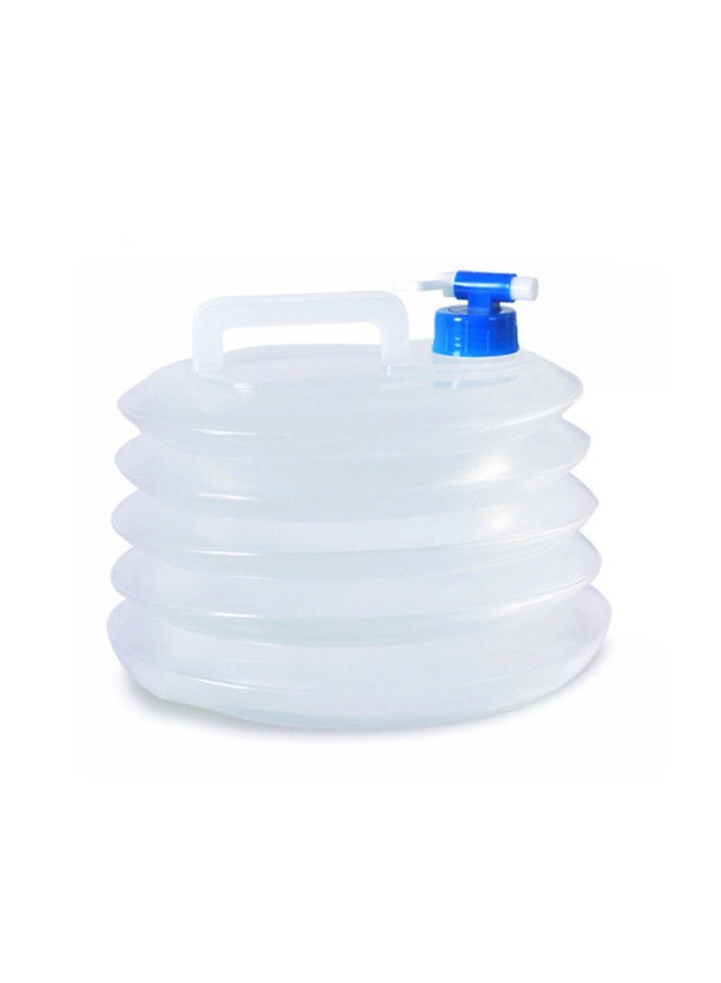 15L,Foldable Telescopic Handheld Water Bucket, Essential for Outdoor Picnics, Car Trips and Self - driving Tours, Large - capacity Portable Water Storage Bucket  - Image 2