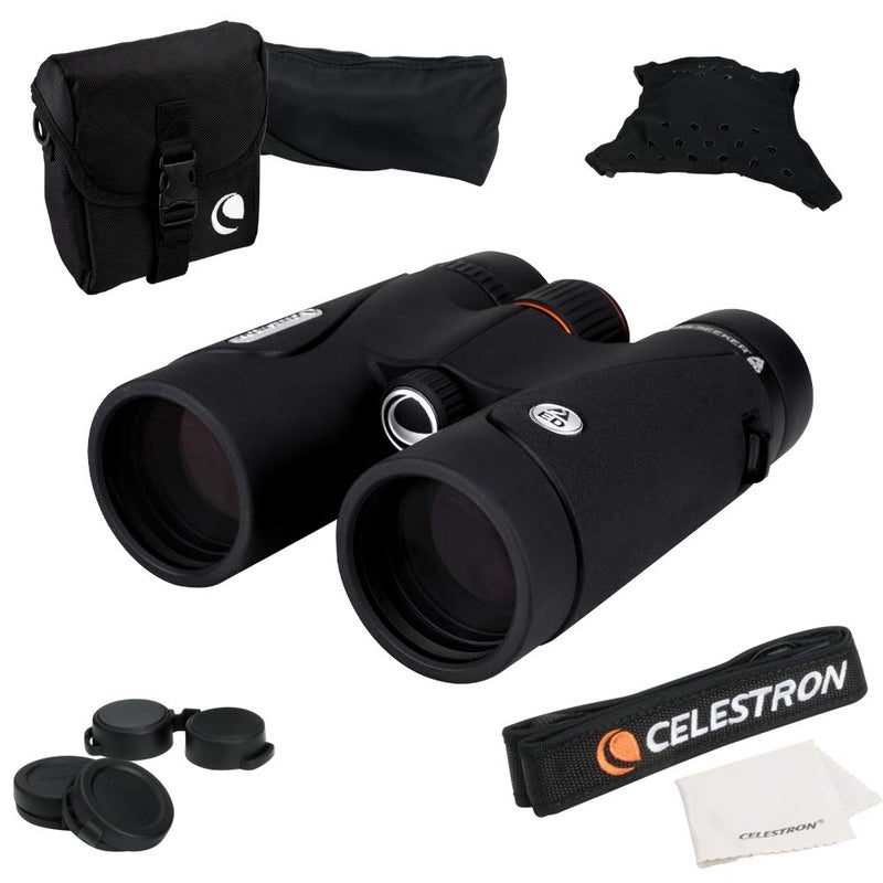 Celestron Celestron TrailSeeker 8x42 ED Binoculars - Compact Birdwatching Binoculars with ED Objective Lenses, Broadband Multi-Coated Optics, BaK4 Roof Prism  - Image 1
