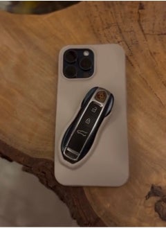 no Grey Iphone 15 pro Porsche Key Case 