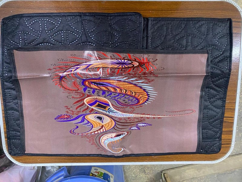 Microwave Oven Cover - Multi Color, W50xL30xD33cm - Image 3