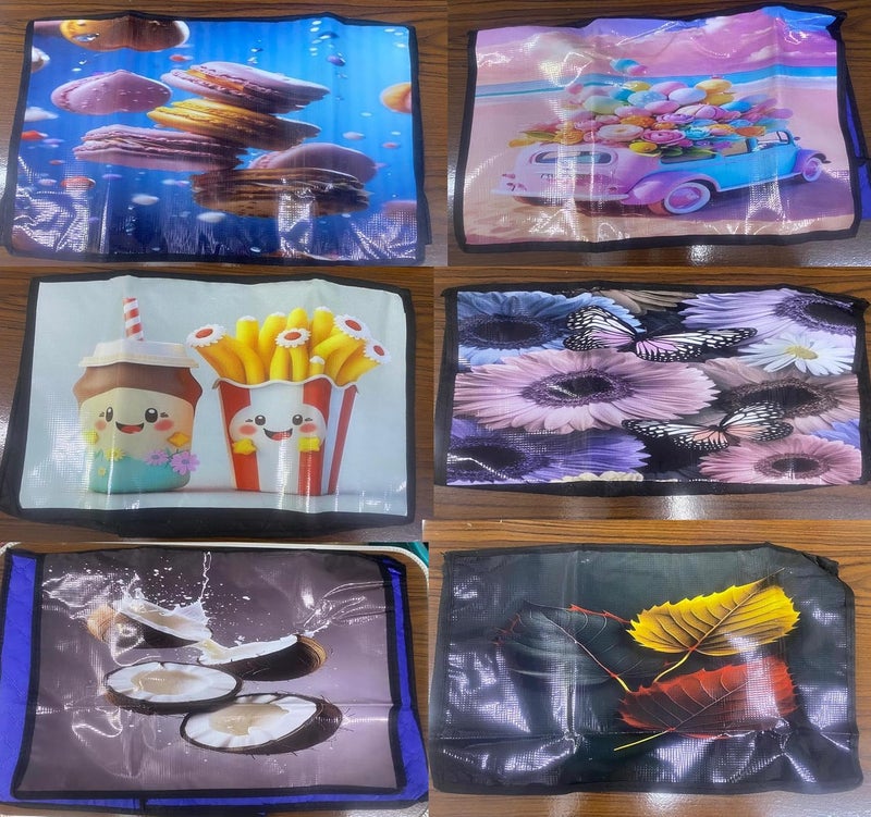 Microwave Oven Cover - Multi Color, W50xL30xD33cm - Image 2