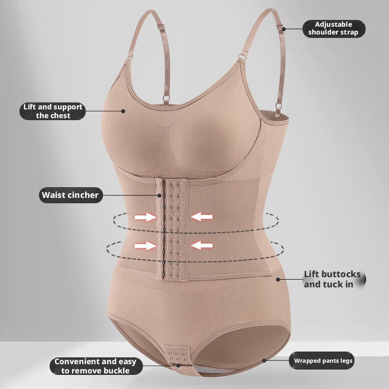 Women's Shapewear Bodysuit Tummy Control Butt Lifting - Image 3
