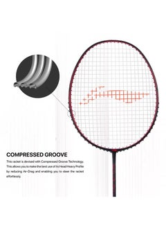 Wind Lite Stealth Badminton Racket - Black/Red (Strung) - pzsku/Z4C57D8697173E2F7668DZ/45/_/1695819435/cd5014f5-562f-4837-aec5-1eb1256d199d