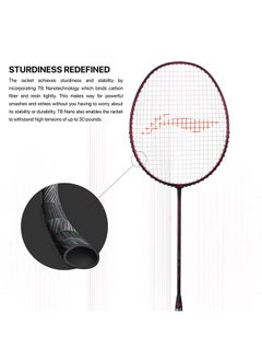 Wind Lite Stealth Badminton Racket - Black/Red (Strung) - pzsku/Z4C57D8697173E2F7668DZ/45/_/1695819437/aa67f334-0d64-4e04-b15f-ae7fb4f47055