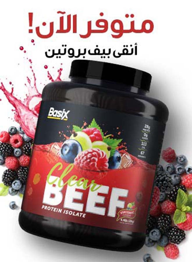 Basix Beef Protein Isolate Vimtonic Flavour 2.2lb - Image 2