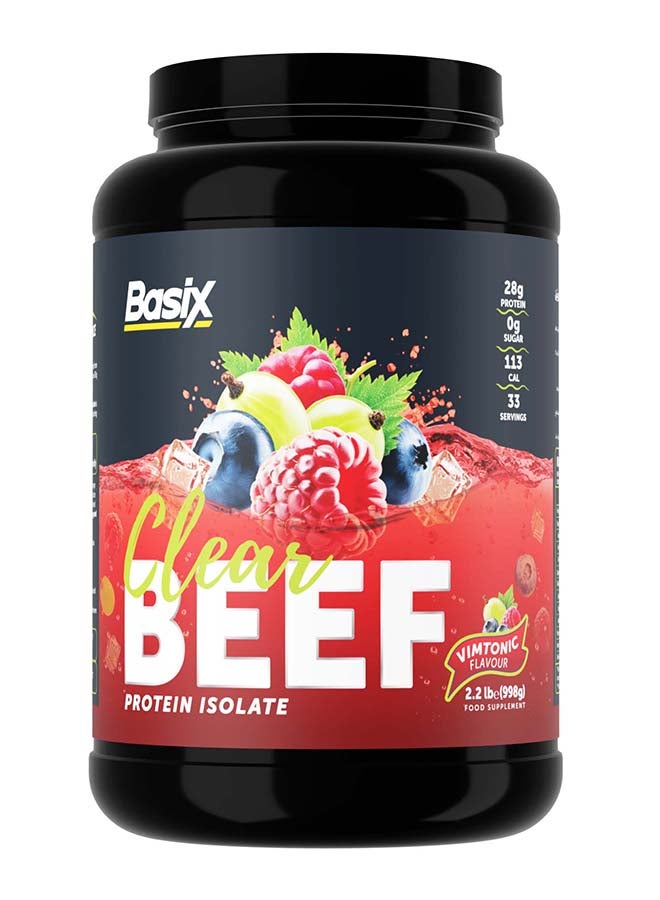 Basix Beef Protein Isolate Vimtonic Flavour 2.2lb - Image 1