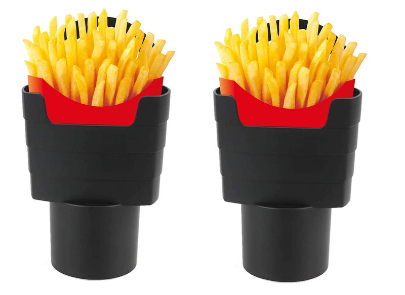 French Fry Holder for Car  Funny Novelty White Elephant Gift or Stocking Stuffer for Men and Women