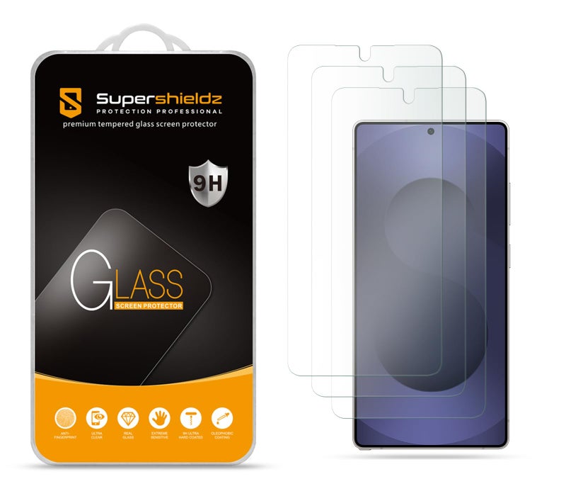 Supershieldz (3 Pack) Designed for Samsung (Galaxy S26 Ultra) Tempered Glass Screen Protector, Anti Scratch, Bubble Free - Image 1