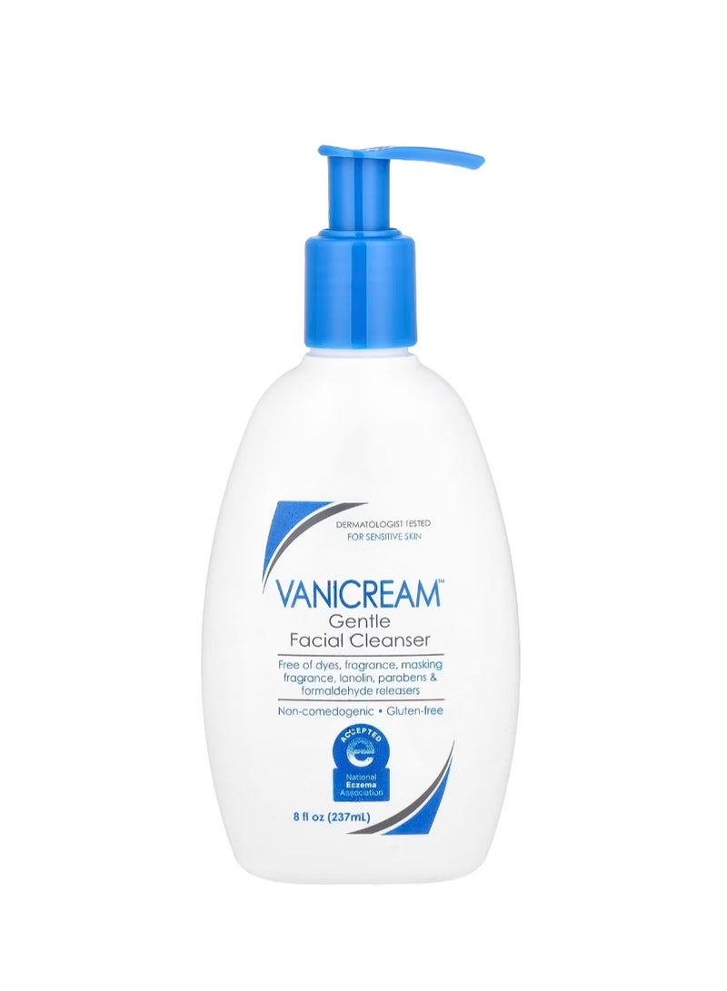 Vanicream Gentle Facial Cleanser For Sensitive Skin Fragrance Free 8 fl oz (237 ml) - Image 1
