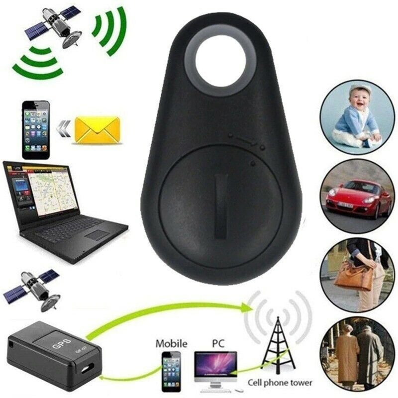 Bluetooth Tracker: Pink Anti-lost Alarm - Two-way Search & Alarm Pet Locator for Elderly, Children, Pets, Wallet, Bags, Cars - Image 2