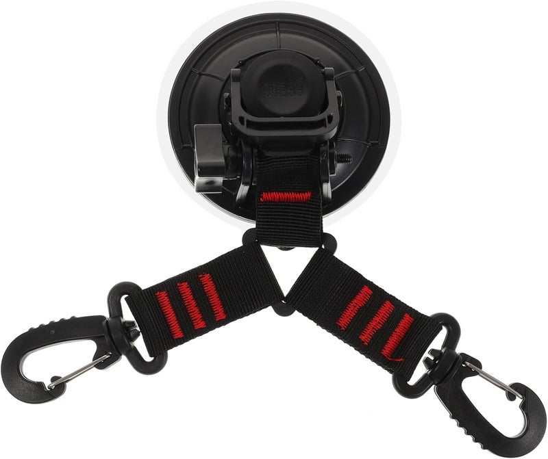 Heavy Duty Suction Cup Hooks for Awning Camping Versatile Tie Down Anchors for Indoor Outdoor Use Strong Grip for Car Boat Kitchen and Pet Accessories - Image 1