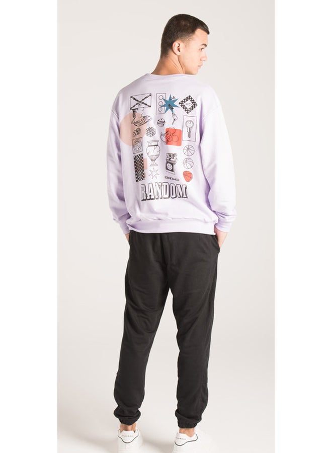 Marco Bergamo BACK & FRONT PRINT SWEATSHIRT - Image 4