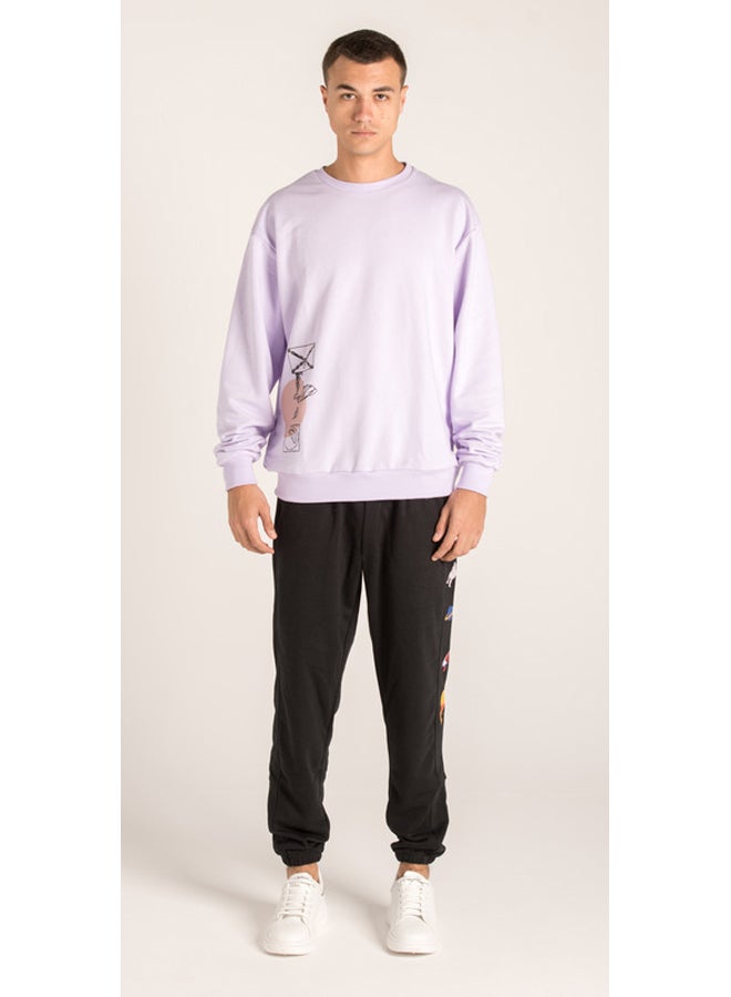 Marco Bergamo BACK & FRONT PRINT SWEATSHIRT - Image 1