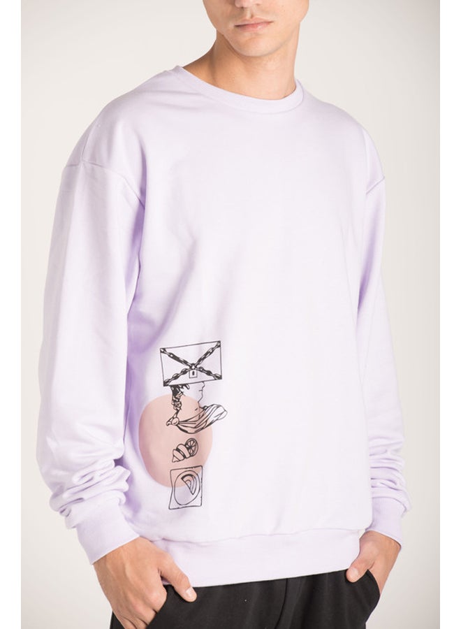 Marco Bergamo BACK & FRONT PRINT SWEATSHIRT - Image 2