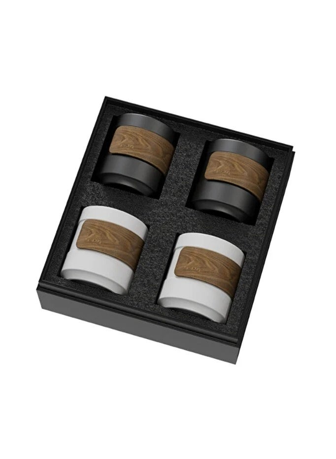 Jarrah Minimalist Ceramic Coffee Cup 150ml for Specialty Coffee and Espresso Lovers White DHPO Style - Image 2