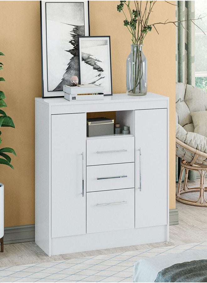 Home Box Londrina 3-Drawer 2-Door Young Dresser Without Mirror 104 x 88 x 40 cm  - Image 1
