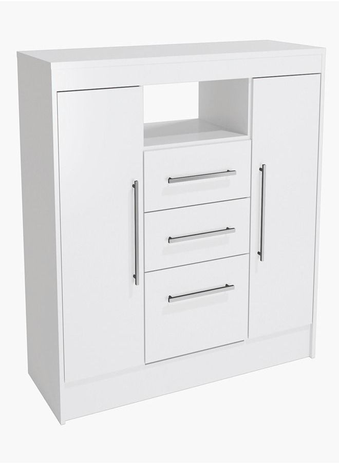 Home Box Londrina 3-Drawer 2-Door Young Dresser Without Mirror 104 x 88 x 40 cm  - Image 2