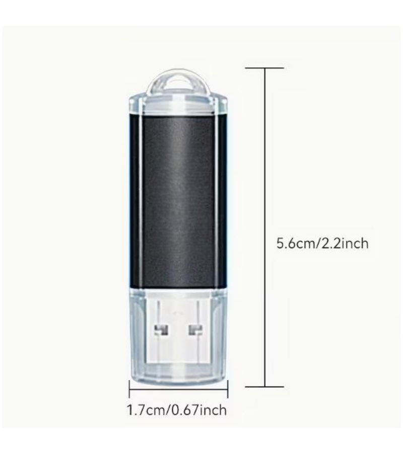 5Pcs Black 16GB USB Flash Drives Metal USB Sticks Memory Storage for Office Backup Car - Image 2