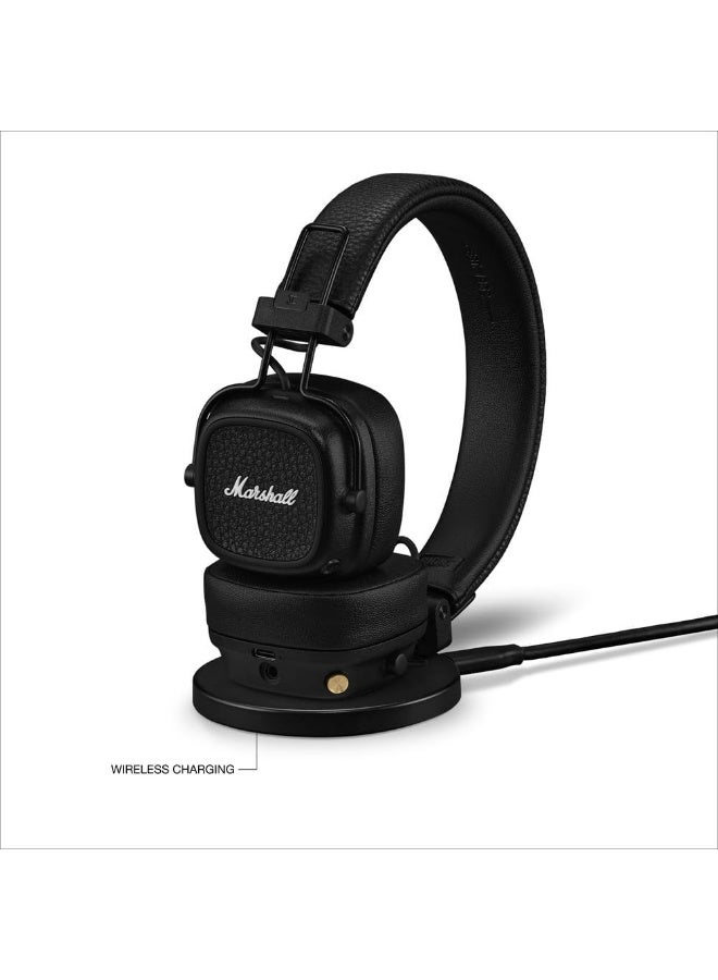 MARSHALLS Marshall Major V On-Ear Bluetooth Headphone, Black  - Image 4