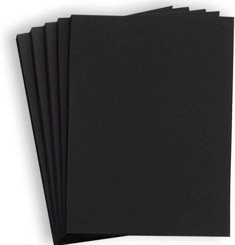 D S R Eclet A3 Color Paper 20 Sheets (Black) Premium Colour 180 GSM Pack for Copy Printing, DIY Art & Craft, Projects, Decoration, Other Office Printing. - Image 4