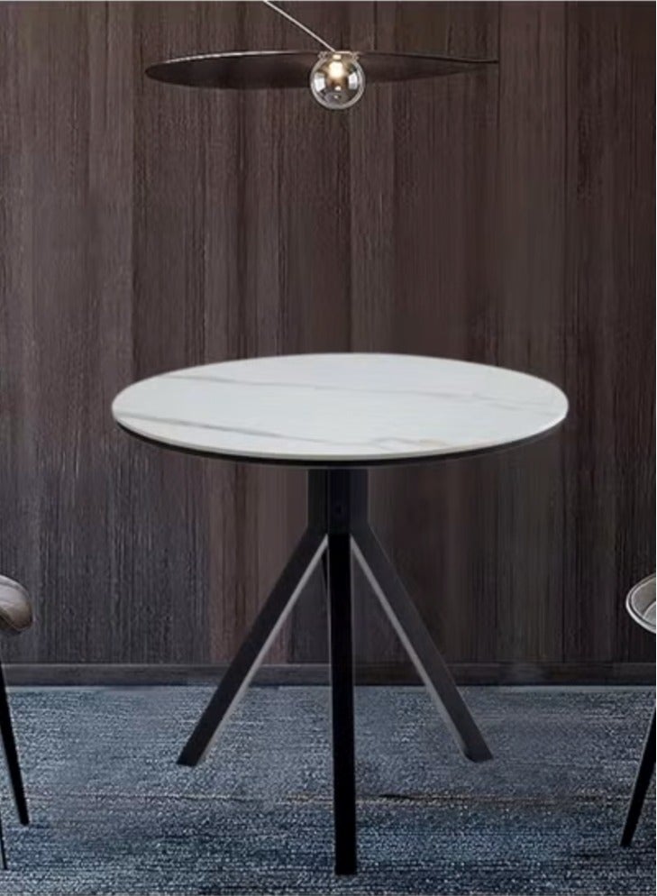طاولة طعام سيراميك حديثة 80*80*75 سم - Image 3