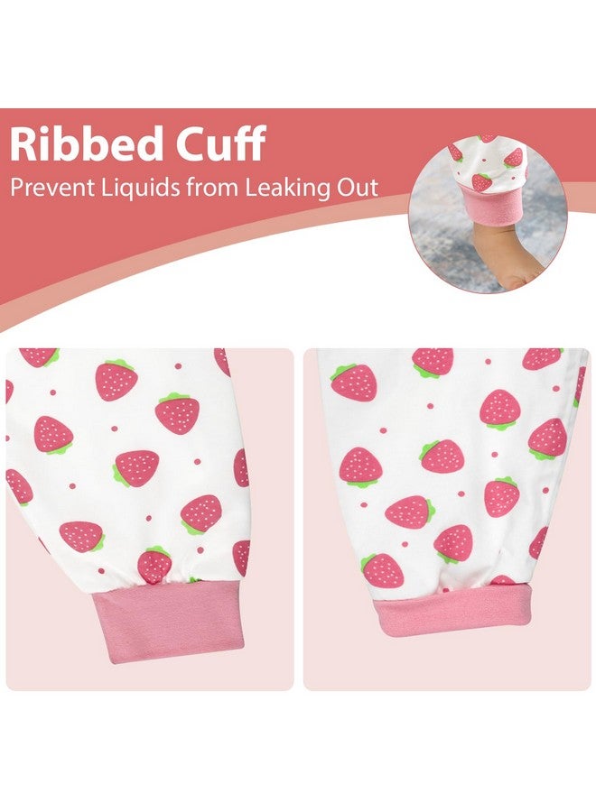 MooMoo Baby Waterproof Diaper Pants for Potty Training 2 Packs Nighttime Diaper Pants for Girls - Image 2