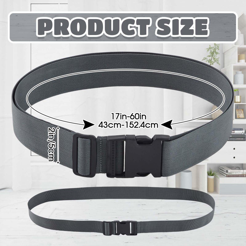 Wowangce 2 Pack Mattress Moving Straps, Adjustable Packing Straps with Buckles for Mattress Storage or Moving, Fits Twin & Full (60" x 2") - Image 2