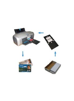 POZONE Durable PVC white Cards for wide range of card identity applications without magnetic Stripe  - Image 2