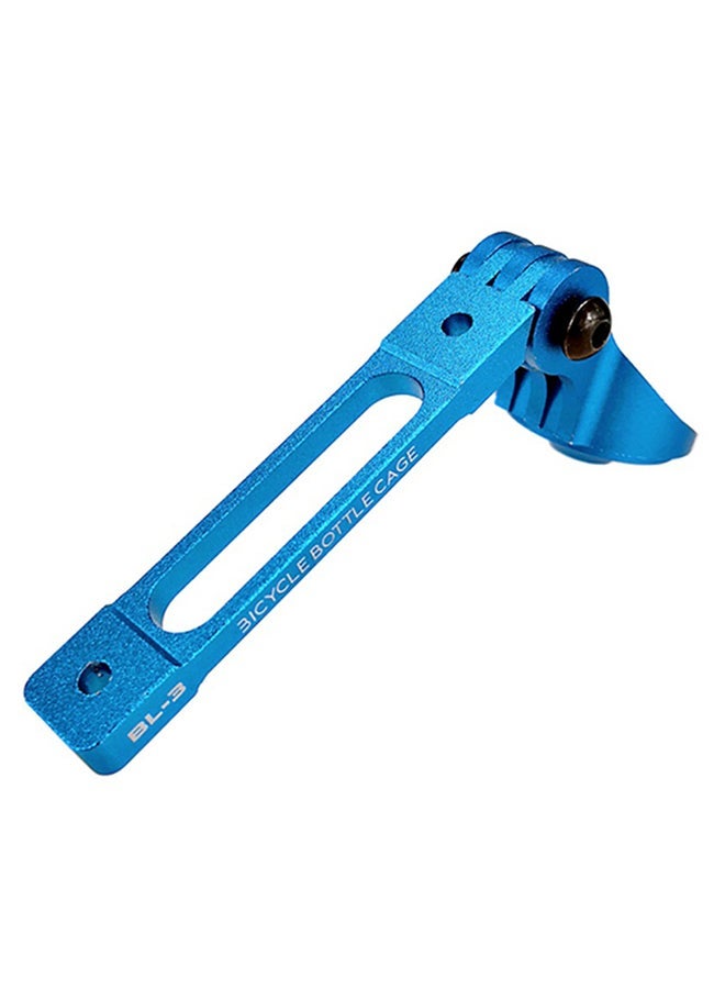 NIBEMINENT Aluminum Alloy Bicycle Bike Handlebar Water Bottle Cage Holder Adapter Clamp 14.6x3.3x2cm - Image 1