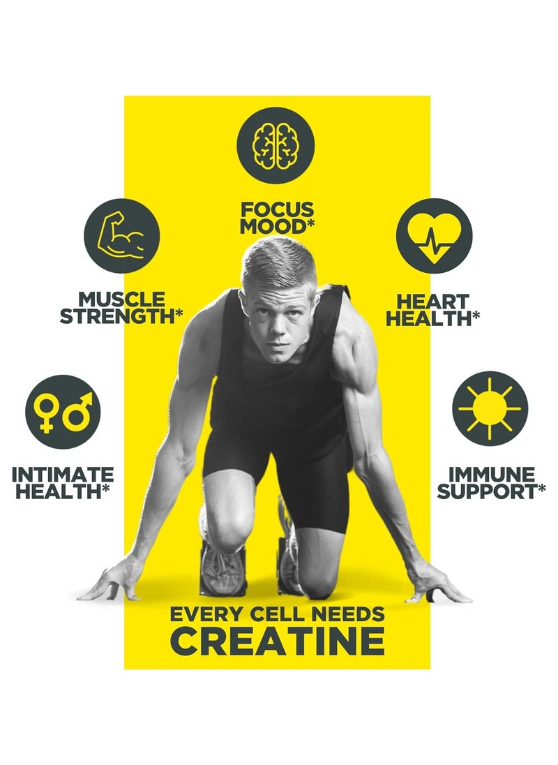 ProMera Sports - Concentrated Creatine 57.6g Raspberry Flavor 60 Serving - Image 1
