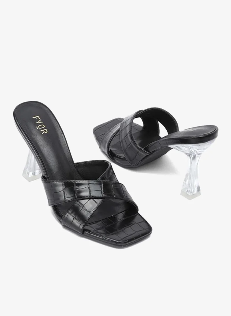 Fyor  Metallic Strappy Mule HL 138 for Women | Best Price UAE
