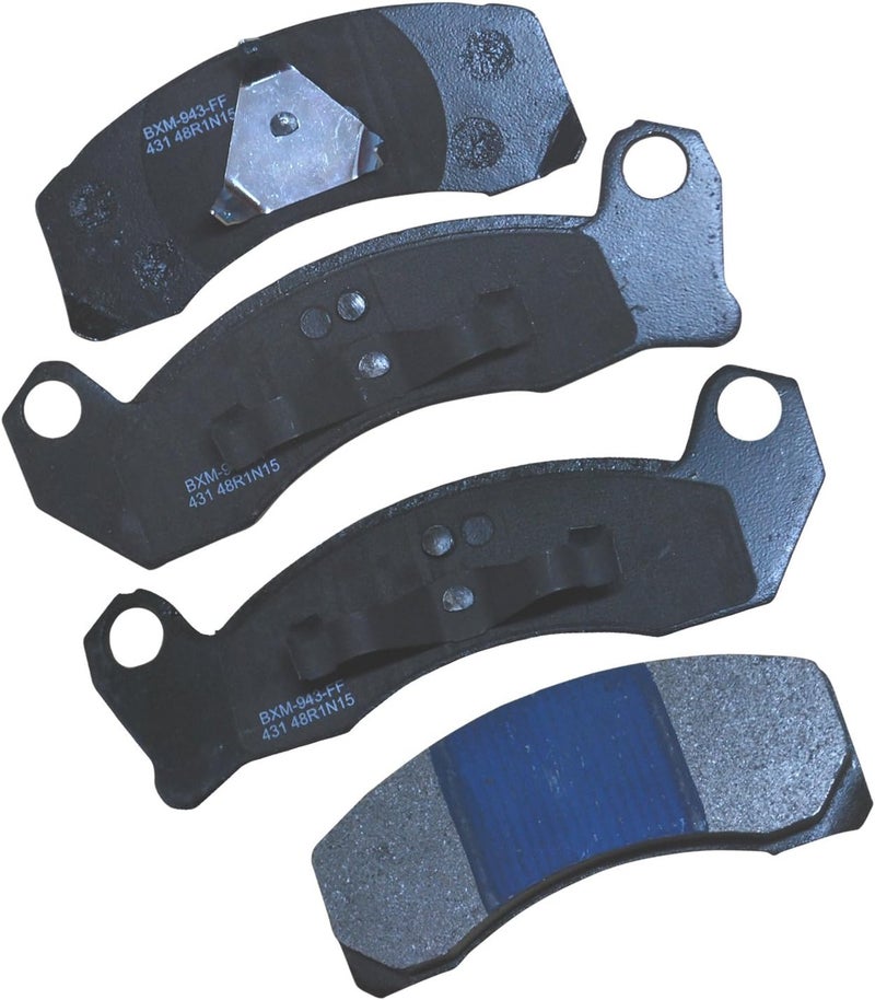 Bendix Premium SBM431 Semi-Metallic Front Brake Pads for Ford Mustang 1993-1987, Thunderbird 1988-1985, Mercury Cougar 1986-1985 - Image 1