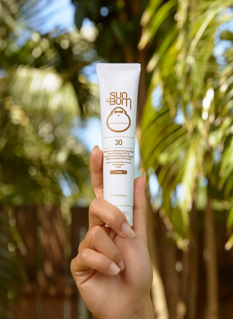 سان بوم لوشن واقي شمسي معدني ملون SPF 30 - 50 مل