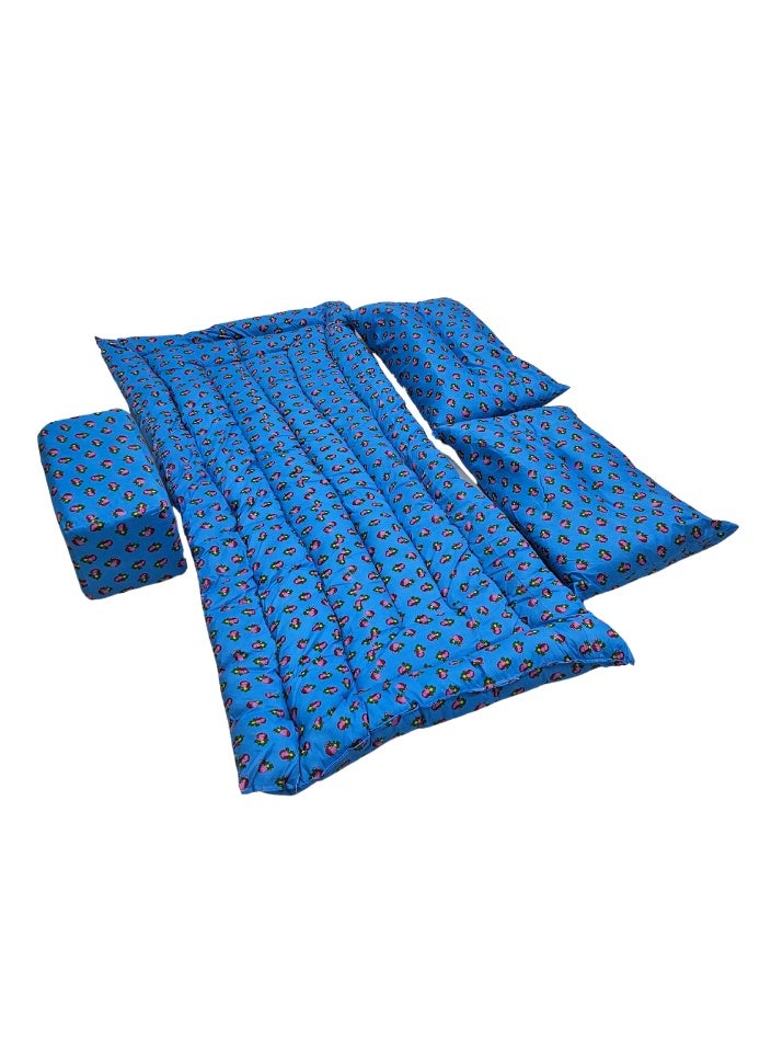 سمارت هوم طقم جلسة أرضية فاخر ٤ في ١ – مجلس عربي تراثي، طقم كنب أرضي، مفروشات للمجالس والاستراحات - Image 2