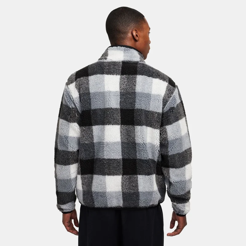 نايكي كنزة رجالية شتوية بسحاب نصفي