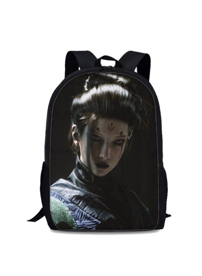 Black Myth Wukong Game Peripheral Student Backpack - Image 1