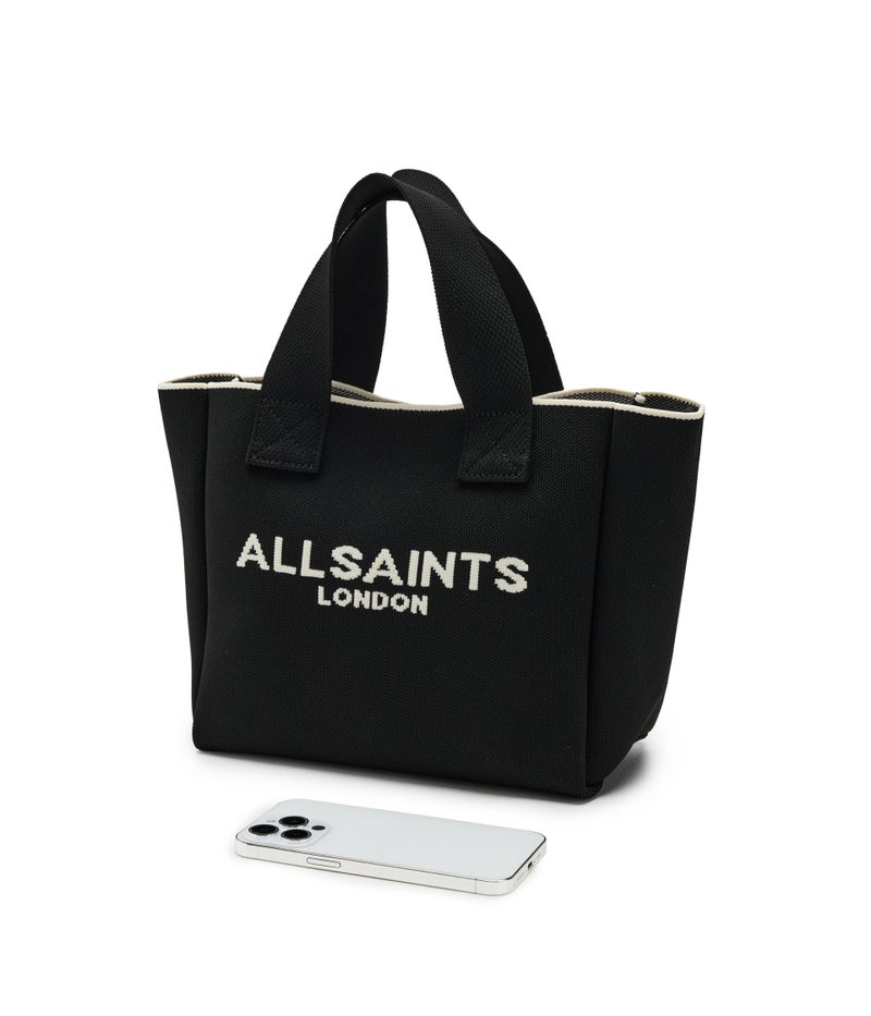 AllSaints WOMEN'S W237XA IZZY MINI TOTE BLACK ONE SIZE - Image 4
