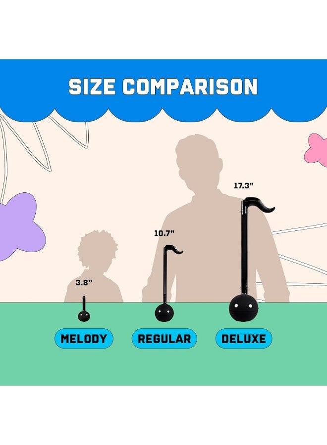 Otamatone Japanese Electronic Musical Instrument Portable Music Synthesizer from Japan by Maywa Denki Studio Award Winning, Educational Fun Gift for Children, Teens & Adults - Black - Image 4