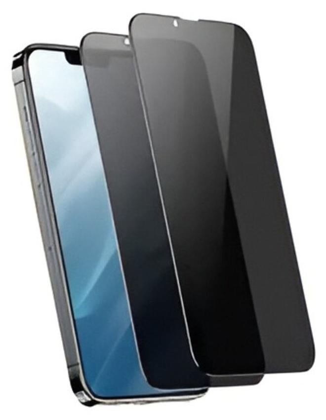 2 Pieces Privacy Screen Protector For iPhone 14/13/13 Pro black - Image 1