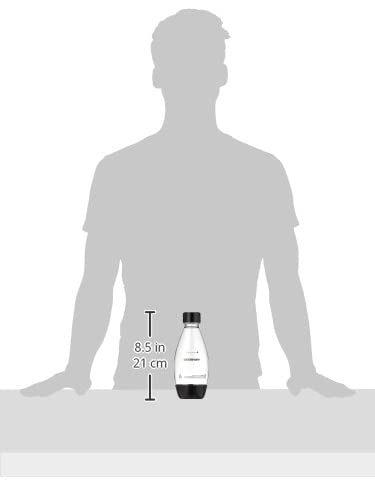 SodaStream sodastream 0.5L Slim Black Carbonating Bottles (Pack of 2)  - Image 3